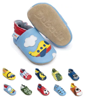 Productafbeelding van Dabadu babyschoenen van leer - babyschoenen met zachte zool - schoenen voor de allerkleinsten