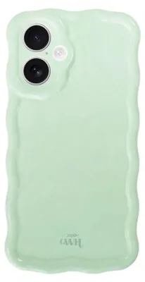 Produktbild von Glossy Wavy Hülle Sage Sorbet  - Kompatibel mit iPhone 17