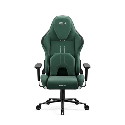 Zdjęcie produktu dla Krzesło gamingowe Diablo X.One Prime z funkcją chłodzenia, rozmiar Normal, kolor Forest Green