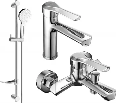 Produktbild von Mexen Sabre DF05 Badewannenset, Chrom - 72103DF05-00