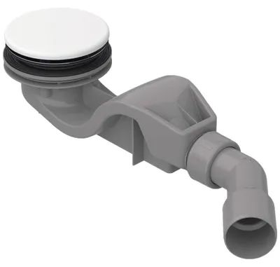 Zdjęcie produktu dla Zestaw odpływowy Bette SOLID 50, boczny, wydajność odpływu 0,6 l/s, z systemem antypoślizgowym Pro, B598-000AY