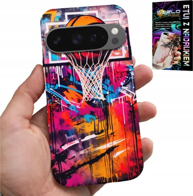 Image de Étui pour Google Pixel 9 / 9 Pro - Basket-ball NBA Graffiti urbain Panier Fan
