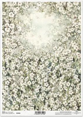 Immagine prodotto di ITD carta di riso decoupage tecnica artigianale tovagliolo di carta-R2584 piccoli fiori