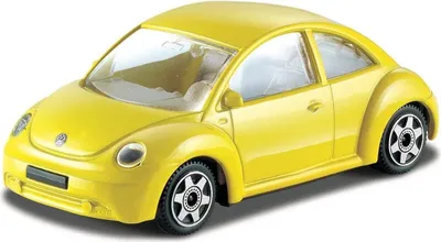 Produktbild von VOLKSWAGEN New Beetle gelb, BUR30057, Maßstab1/43, BURAGO