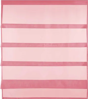 Produktbild von Gardine Raffoptik mit Stangendurchzug, Größe: 90x110cm, Farbe: Bordeaux