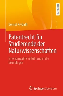 Produktbild von Patentrecht für Studierende der Naturwissenschaften