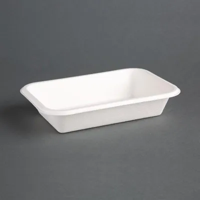 Produktbild von Fiesta Compostable Kompostierbare Menüschalen Aus Bagasse 45,5Cl (50 Stück)