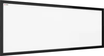 Produktbild von Magnetisches Whiteboard mit schwarzen Holzrahmen 30x70cm