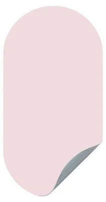 Produktbild von Magnetic Sticker Oval – 47x90 cm – Pink