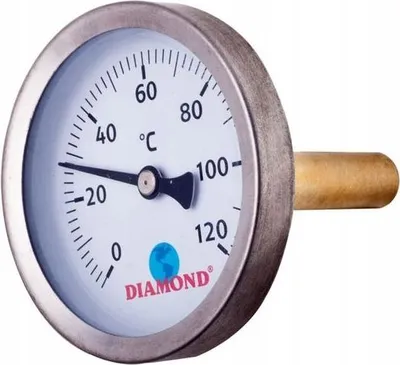 Immagine prodotto di Rückenthermometer 1/4 Zoll Durchmesser 40 Mm 0-120 Grad C