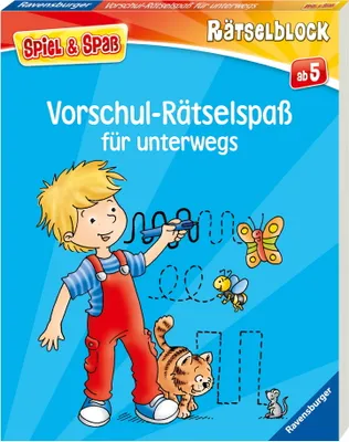Produktbild von Spiel & Spaß - Vorschul-Rätselspaß für unterwegs