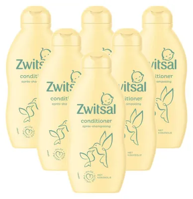 Produktbild von 6x Zwitsal Conditioner 200 ml