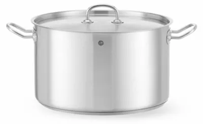 Obrázok produktu pre Mäsový hrniec Hendi s pokrievkou Kitchen Line s objemom 15 litrov pre všetky typy sporákov