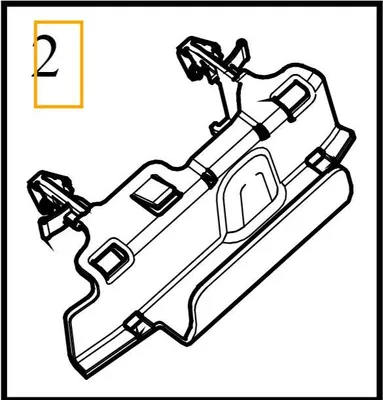 Produktbild von VOLVO XC60 II Motordurchführungstülle 31409355
