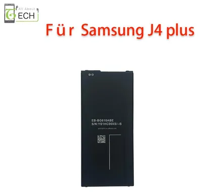 Produktbild von Ersatz Akku für Samsung Galaxy J4 Plus EB-BG610ABE 3300mAh Accu Batterie Battery