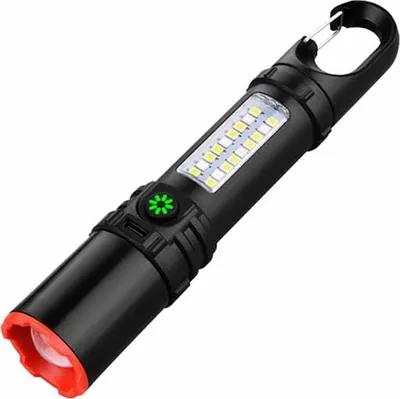 Produktbild von INF Multifunktionale LED-Taschenlampe: Wiederaufladbar, Tragbar, Lange Laufzeit