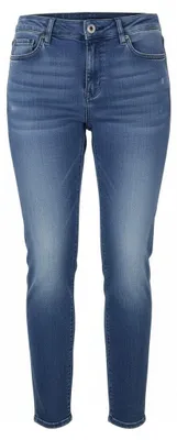 Productafbeelding van Scotch & Soda La Bohemienne Dames Jeanswhiskers Faded Mid Rise Skinny