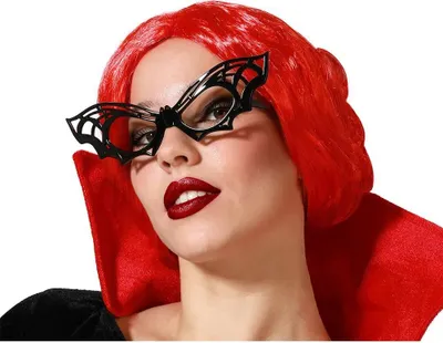 Produktbild von Atosa Fledermausbrille Rot  Rot One Size