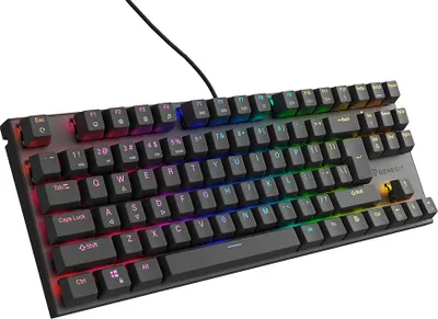 Produktbild von GENESIS Thor 303 TKL, Kabelgebunden, USB, Mechanischer Switch, QWERTY, RGB-LED, Schwarz