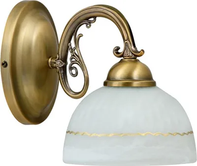 Produktbild von Rabalux 8811 Wandleuchte Flossi, E27, bronze-silber-weiß, Klassisch, 14cm