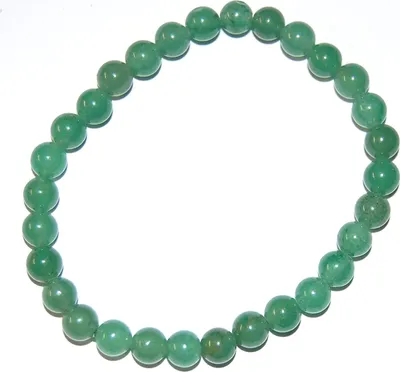 Produktbild von Edelstein-Armband, Kugeln, Aventurin, Ø 8 mm