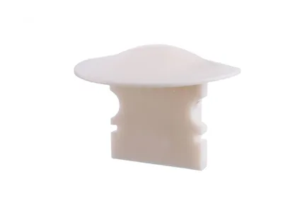 Produktbild von Deko-Light Profil Endkappe - Endkappe F-ET-02-08, Set 2 Stk, Kappe, Weiß, Kunststoff, Deko-Light, 1 g, 23 mm