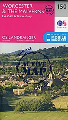 Produktbild von Worcester & the Malverns, Evesham & Tewkesbury