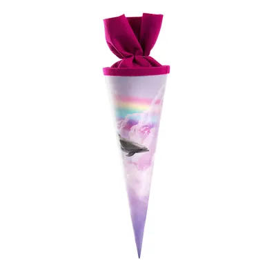 Obrázek produktu pro Školní kužel 35 cm delfínů