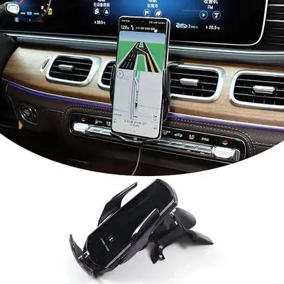 Zdjęcie produktu dla Uchwyt samochodowy na telefon obrotowy 360 do mercedes benz gle