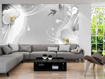 Produktbild von Vlies Fototapete 350x256 cm Tapeten Wandtapete XXL Blumen Orchidee b-A-0149-a-b