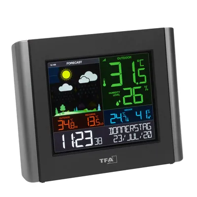 Immagine prodotto di TFA VIEW METEO - Stazione meteo - senza fili - nera