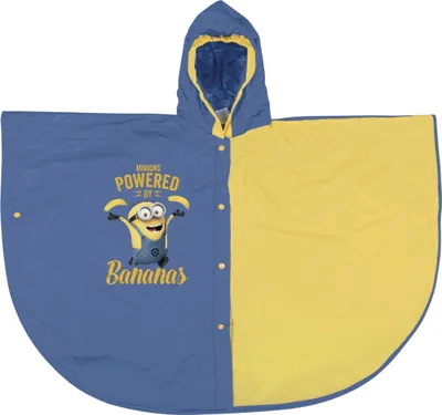 Produktbild von Regenponcho Regencape Minions Kinder Mädchen Jungen 4 - 6 Jahre