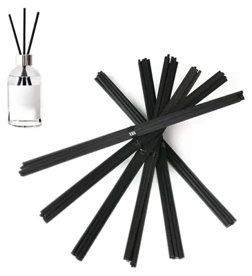 Aromatherapie-Sticks, 100 Stück, schwarz, 20 cm, für Duftöle