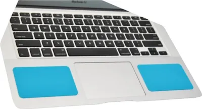 Obrázok produktu pre INF Pohodlná silikónová podložka pod zápästie pre MacBook Modrá
