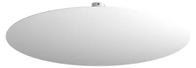 Imagen del producto de Lámpara de techo moderna, disco de metal blanco, 12 luces, casquillo Gx53