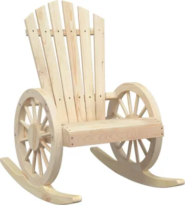 Produktbild von vidaXL Adirondack-Schaukelstuhl Massivholz Tanne