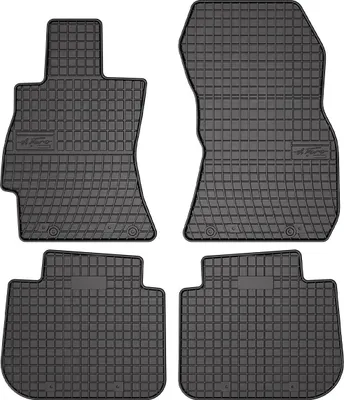 Zdjęcie produktu dla 2003-2009 Dywaniki podłogowe Subaru Outback TPE czarne 4 szt