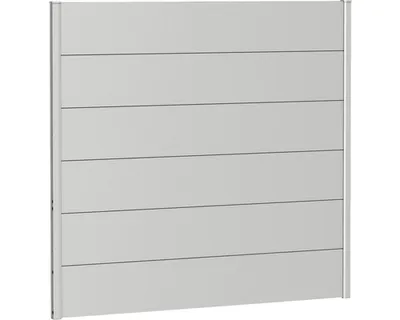 Obrázek produktu pro Kovový plot Biohort 150 x 135 cm žárově pozinkovaný stříbrný metalický