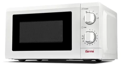 Mikrowelle 700 W, 20 Liter, Timer, Auftaufunktion, Weiß
