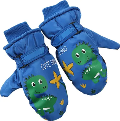 Produktbild von Kinderfäustlinge, Winter, winddicht, wasserdicht, rutschfeste Handschuhe, dickes Fleecefutter, warme Skihandschuhe, Fahrradhandschuhe, Geschenke für Jungen und Mädchen