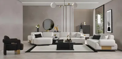 Zdjęcie produktu dla Zestaw do salonu narożnik sofa w kształcie litery L 31 osobowa sofa zestaw mebli sofy