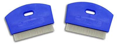 Produktbild von Medizinischer Läusekamm aus Edelstahl, 2 Stück