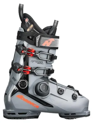 Image de Chaussures de ski NORDICA Speedmachine 3 120 BOA (GW) pour hommes, couleur gris, pointure MP 27-27,5