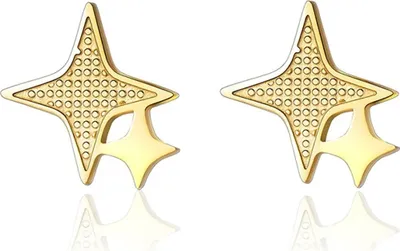 Produktbild von Ohrringe DS-23460 - Elegante Gold-Ohrstecker KP23460