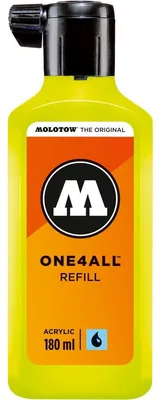 Produktbild von Molotow Nachfüllflasche ONE4ALL ACRYLIC 180ml, Nr. 236, giftgrün