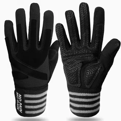 Produktbild von Solidchoice – Gewichtheberhandschuhe mit Handgelenkschutz für vollständigen Schutz der Handfläche
