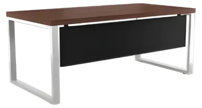 Produktbild von Moderner Schreibtisch braun schwarz workstation Arbeitsplatz Arbeitsplatz