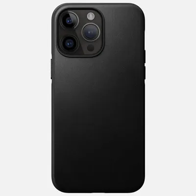 Produktbild von Nomad Modern Leather Case iPhone 14/15 Plus Black