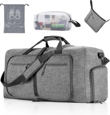 Produktbild von Famanu Reisetasche Leichtgewicht Faltbar - C Blau