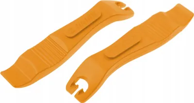 Produktbild von Unior 1657 Reifenheber 2 Stück Hartplastik Orange
